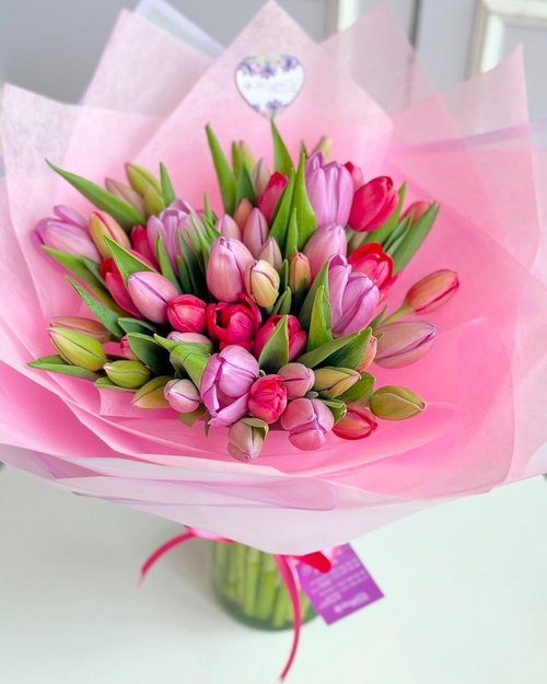 Bouquet 40 Tulipanes